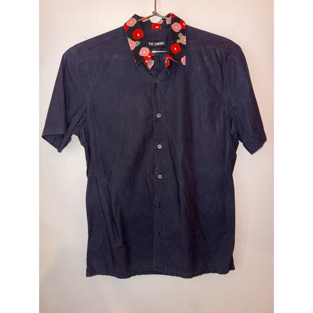 RAF Simons Floral Button Up Shirt